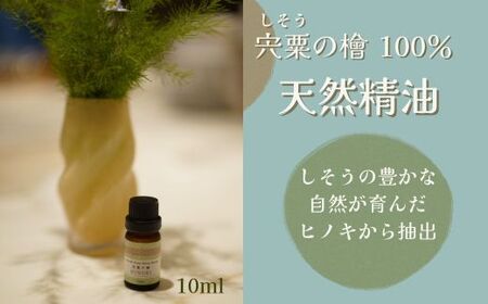 宍粟の檜 〜 天然精油 〜[ 天然 ヒノキ ひのき アロマ アロマオイル 精油 リフレッシュ 浄化 防虫 森林 森の香り ]