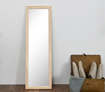 ひのきミラー 〔高さ約79.5cm〕[フクダクラフト ヒノキ 鏡 全身 兵庫県加東市 加東市]