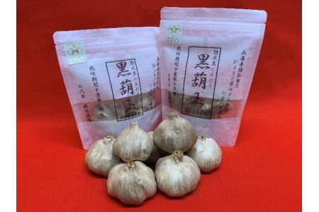 熟成黒にんにく「黒葫玉(こっこおう)」(大玉2個入り×1セット・3個入り×1セット)[323]