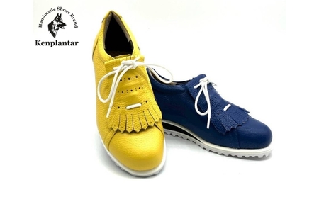 ケンプランターオーダーゴルフシューズ・スニーカータイプ・砂除けキルト付き #7002-K