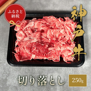 [和牛セレブ] 神戸牛 切り落とし 250g 切落し 牛肉 肉 神戸ビーフ 神戸肉