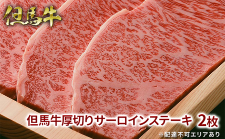 但馬牛 厚切り サーロイン ステーキ 300g×2枚 計600g[ 牛肉 お肉 ブランド牛 キャンプ BBQ アウトドア バーベキュー ギフト 母の日 父の日 ]