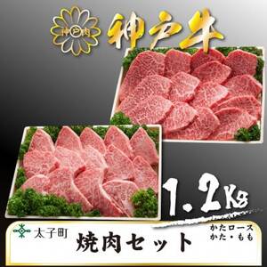 神戸牛 TSYS5 焼肉用セット 合計 1200g[配送不可地域:離島]