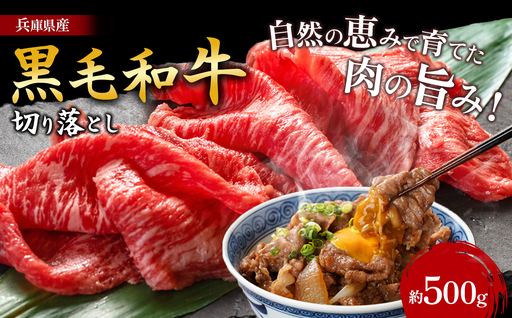 [牧場直売店]兵庫県産黒毛和牛 切り落としバラ 500g | 黒毛和牛 牛肉 バラ グルメ 兵庫県 上郡町