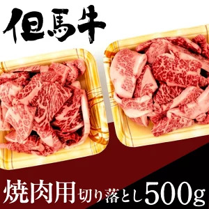 但馬牛焼肉用切り落とし 500g(250g×2) 72-21