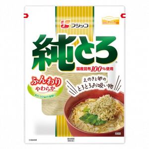 フジッコ株式会社 純とろ 大袋 23g×20袋入/ とろろ 昆布