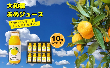 大和橘あめジュース 10本入り 柑橘 橘 ジュース ならBonbon 奈良県 奈良市 柑橘 橘 ジュース なら 16-003 柑橘 橘 ジュース 柑橘 橘 ジュース