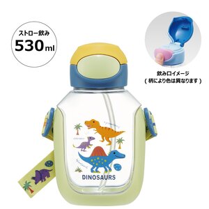 ワンプッシュストローボトル ディノサウルス 633911 6-315