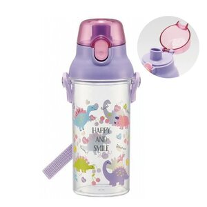 食洗機対応プラクリアボトル 480ml PSB5TR ハッピー&スマイル 513374 5-115