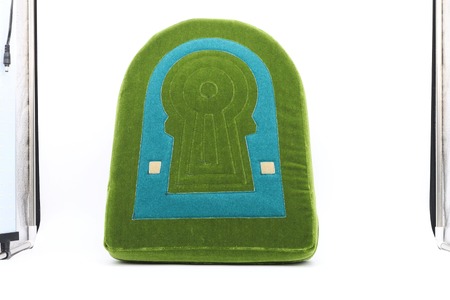 津堂城山古墳クッション 周濠付 Lサイズ