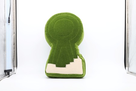 雷神山古墳クッション Lサイズ