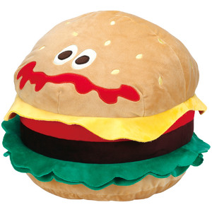 ぬいぐるみ 約30cm ZNG1 バーガー バーガーコンクス BURGER CONX 奈良県奈良市 12-138 スケーター 703829