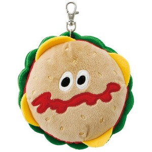 ぬいぐるみ型 リール付パスケース PASC1 BURGER CONX バーガーコンクス バーガー 奈良県奈良市 5-163 529122