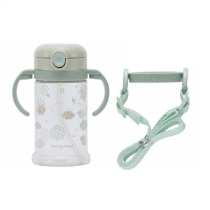 ハンドルとショルダーベルト付け替え可能 2WAYストローマグ 370ml KSHW2N HappyDays 奈良県奈良市 5-166 578144