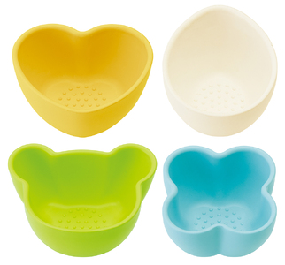 ベビー離乳食小鉢 4個セット BBLS1Q キャンディカラー 奈良県奈良市 3-056 スケーター 380679