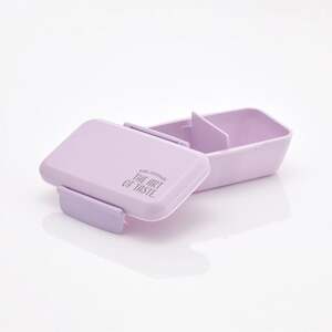 弁当箱 1段 530ml べんとう箱 お弁当箱 大人 食洗機対応 レンジ対応 抗菌 [ skater] PFTY5AG ニュアンスカラー パープル[ドーム型 一段 食洗機OK レンジ 食洗機 日本製 4-141