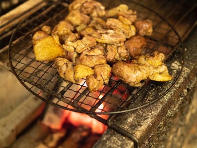 極旨地鶏肉 大和肉鶏炭火焼と刺身詰め合わせ5パック 大和肉鶏 肉 鶏肉 地鶏 グルメ ギフト プレゼント 贈答品 お礼の品U-75 奈良 なら 地鶏 肉 