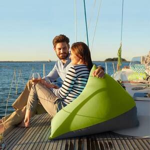 Yogibo Zoola Pyramid リーフ_雑貨・日用品 家具・インテリア _[配送不可地域:離島]