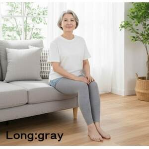 日本製 横のび マルチウォーマー (ロング) あったか グレー (582-3361)_装飾品・工芸品 服飾小物 _