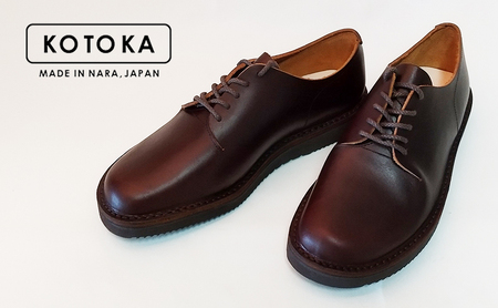 KOTOKA ( コトカ ) 紳士靴 一枚革 ダービー KTO2002 ( ブラウン ) [ ファッション 靴 シューズ 雑貨 日用品 牛革 ] [ お洒落 レザーシューズ 快適 メンズ ] 24.0cm