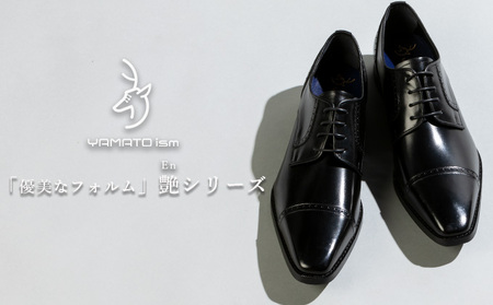 倭イズム ( ヤマトイズム ) 牛革 マッケイ ビジネスシューズ 紳士靴 YAP500 ( ブラック ) 26.5cm