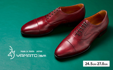 YAMATOism ヤマトイズム 牛革ビジネスシューズ 紳士靴 YAP100(ワイン)[ファッション・靴・シューズ・革製品・革靴] 光沢感 25.5cm