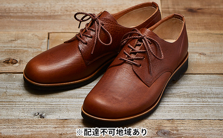 足なりダービー キャメル 牛革 革靴 KOTOKA メンズシューズ KTO-3001(紳士靴) 25.0cm