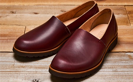 メンズ 本革 紳士靴 大和スリッポン KOTOKA（コトカ）古都 奈良 No.KTO-7770バーガンディ ファッション シューズ 気軽に履ける  BN003 26.0cm
