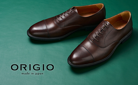 ORIGIO オリジオ 牛革ビジネスシューズ 紳士靴 ORG1000(ダークブラウン)[ファッション・靴・シューズ・革製品・革靴] 24.5cm