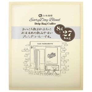 山本珈琲 エブリデイブレンド ドリップバッグコーヒー (8g×27P)×6袋入