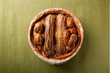 奈良漬 木樽詰め[畝傍山]O-03(瓜2本、守口大根1本、西瓜2個、生姜3個)