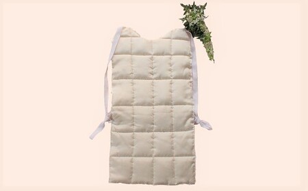 [背負う防寒着]大和おいね シルク100% 無地 L