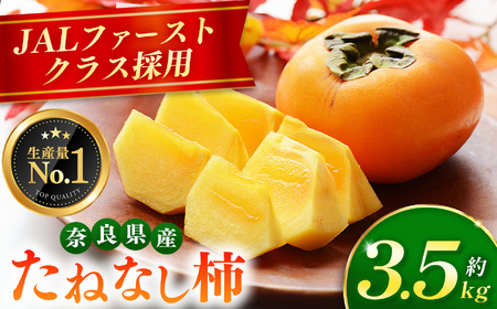 大人気! リピーター多数! たねなし柿 約 3.5kg 箱 (12〜15個入) | 西岡農園