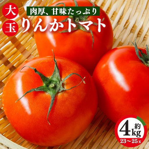 トマト約4kg 23玉〜25玉 | ヤサイ 野菜 やさい トマト とまと 野菜 大玉 | 奈良県 五條市
