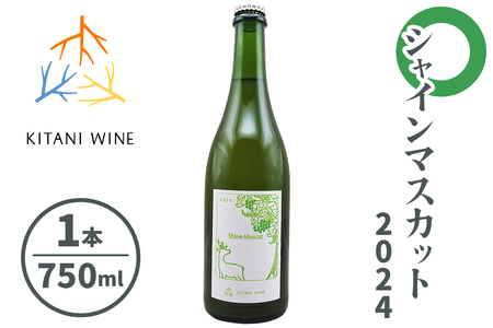 シャインマスカット 2024 (750ml×1本)|ワイン 果実酒 奈良 香芝 [2913]