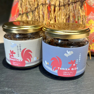 大和肉鶏の鳥みそ&鶏そぼろなめ茸セット|鳥みそ なめ茸 ご飯のお供 ご飯 ごはん [3222]