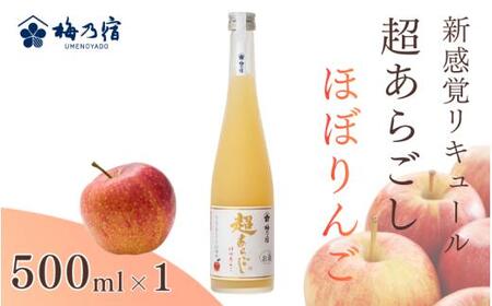 リキュール 梅乃宿 超あらごし ほぼりんご 500ml/ お酒 りんご ギフト 葛城市 [umyd065]