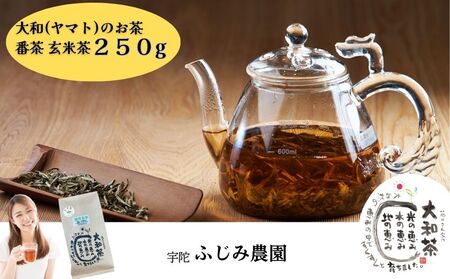 大和(ヤマト)のお茶 番茶 玄米茶 250g