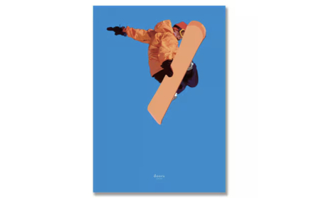 doors yamazoe / Snowboarder B2ポスター