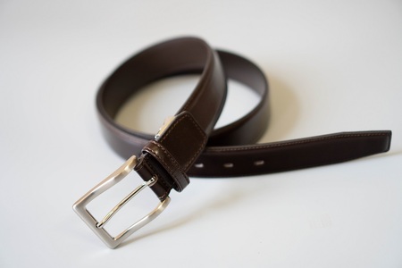 ASK 紳士用 牛革 レザー ベルト チョコ 幅 35mm メンズ ビジネス 通勤 就活 スーツ