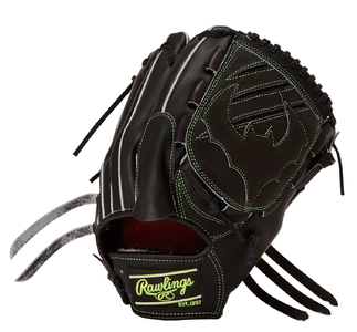 ローリングス (Rawlings) 硬式 投手用 グローブ グラブ 日本製:右投げ用 ブラック