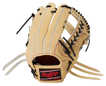 ローリングス (Rawlings) 硬式 内野手用 グローブ 日本製 広い捕球面:右投げ用 キャメル