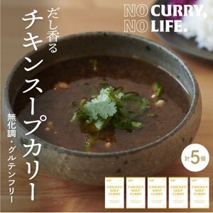 [NO CURRY, NO LIFE.]お出汁香るチキンスープカリー[辛さゼロ l 冷凍][配送不可地域:離島]