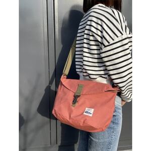 alberton 難燃・防水armyduck生地のmilitaryかわいいショルダー オレンジ