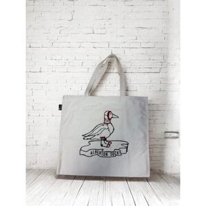 alberton社 army duck柄のレコードエコバック