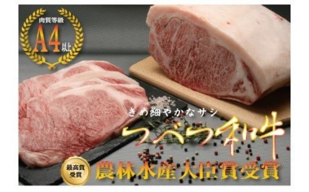 つべつ和牛ステーキ肉　200g　（サーロイン）/012-13056-a01F