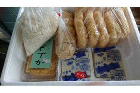 豆腐、油揚げセット