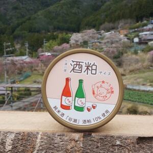 純米酒「谷瀬」の酒粕アイス　6個入り【配送不可地域：離島】【1296413】