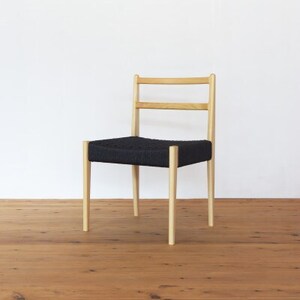 ダイニングチェア [nisi-bi]WF Chair Black