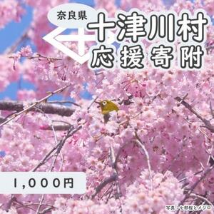 [返礼品なし]十津川村応援寄付 1,000円
